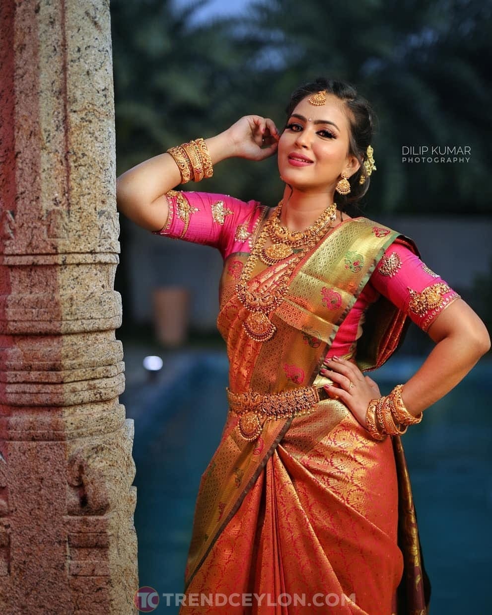 Traditional Photoshoot of Serial Actress Kanmani Manoharan