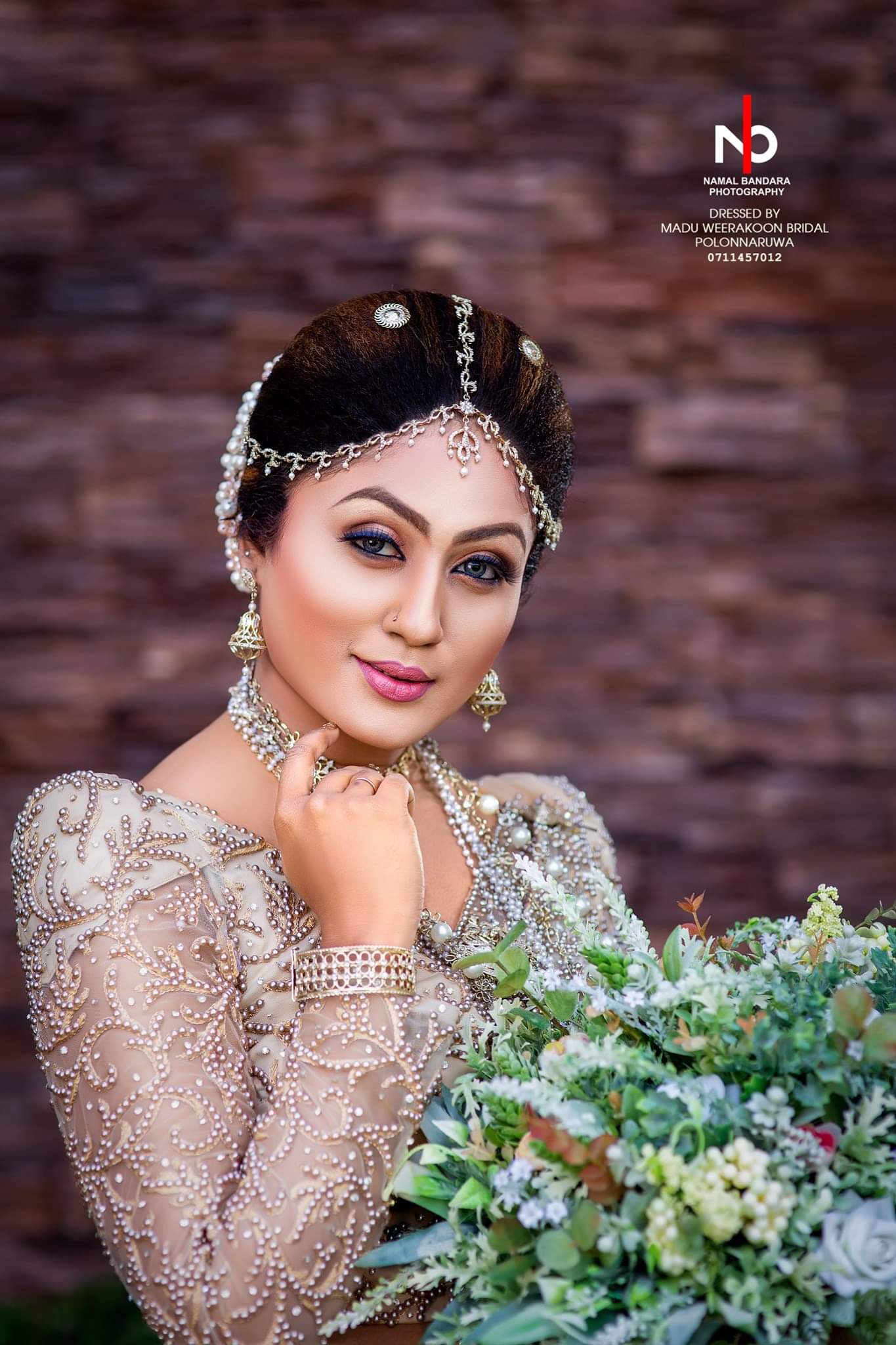 Gorgeous Sri Lankan Model Anjana Dilshani Wedding Bridal Photoshoot