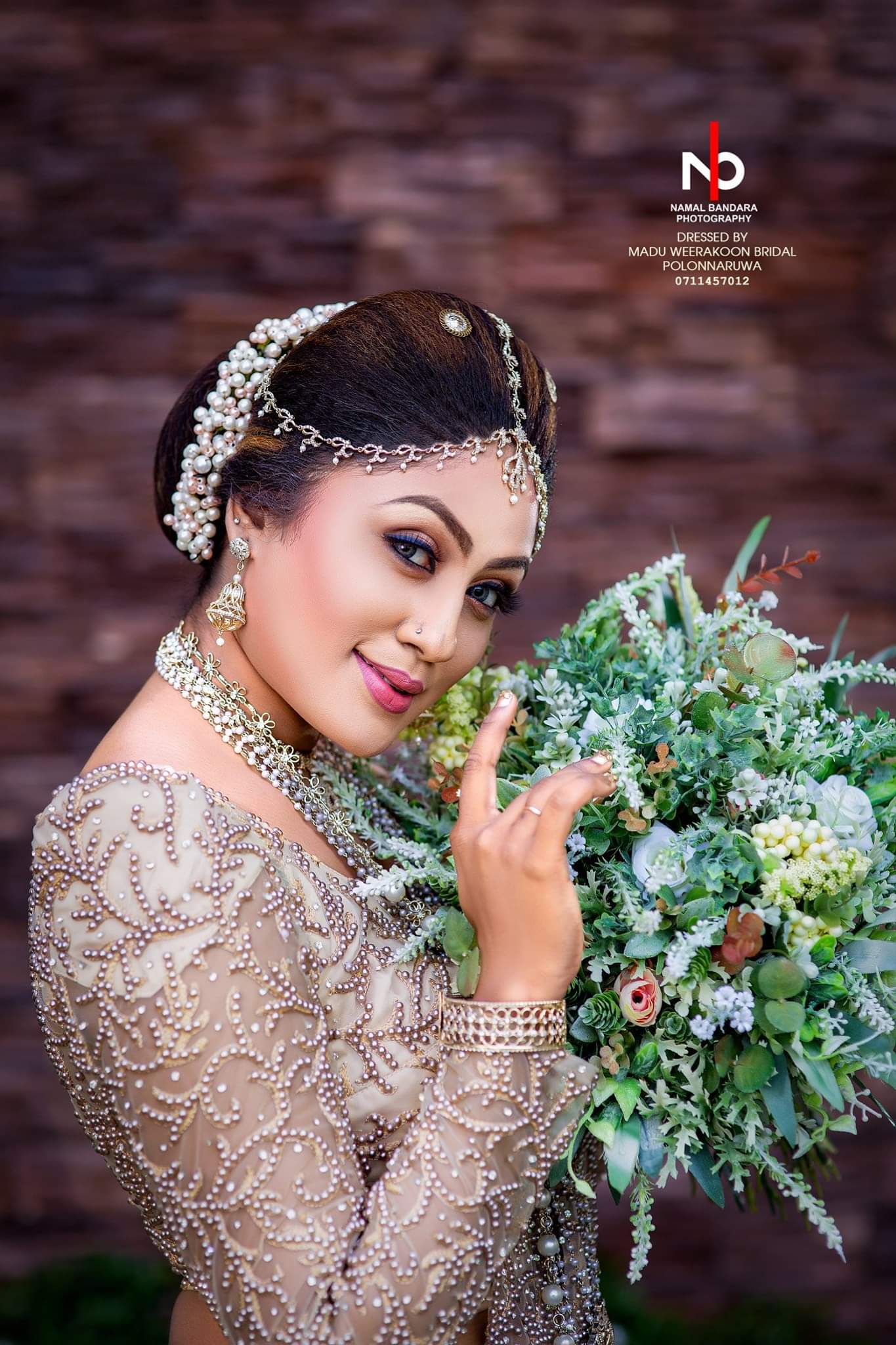 Gorgeous Sri Lankan Model Anjana Dilshani Wedding Bridal Photoshoot