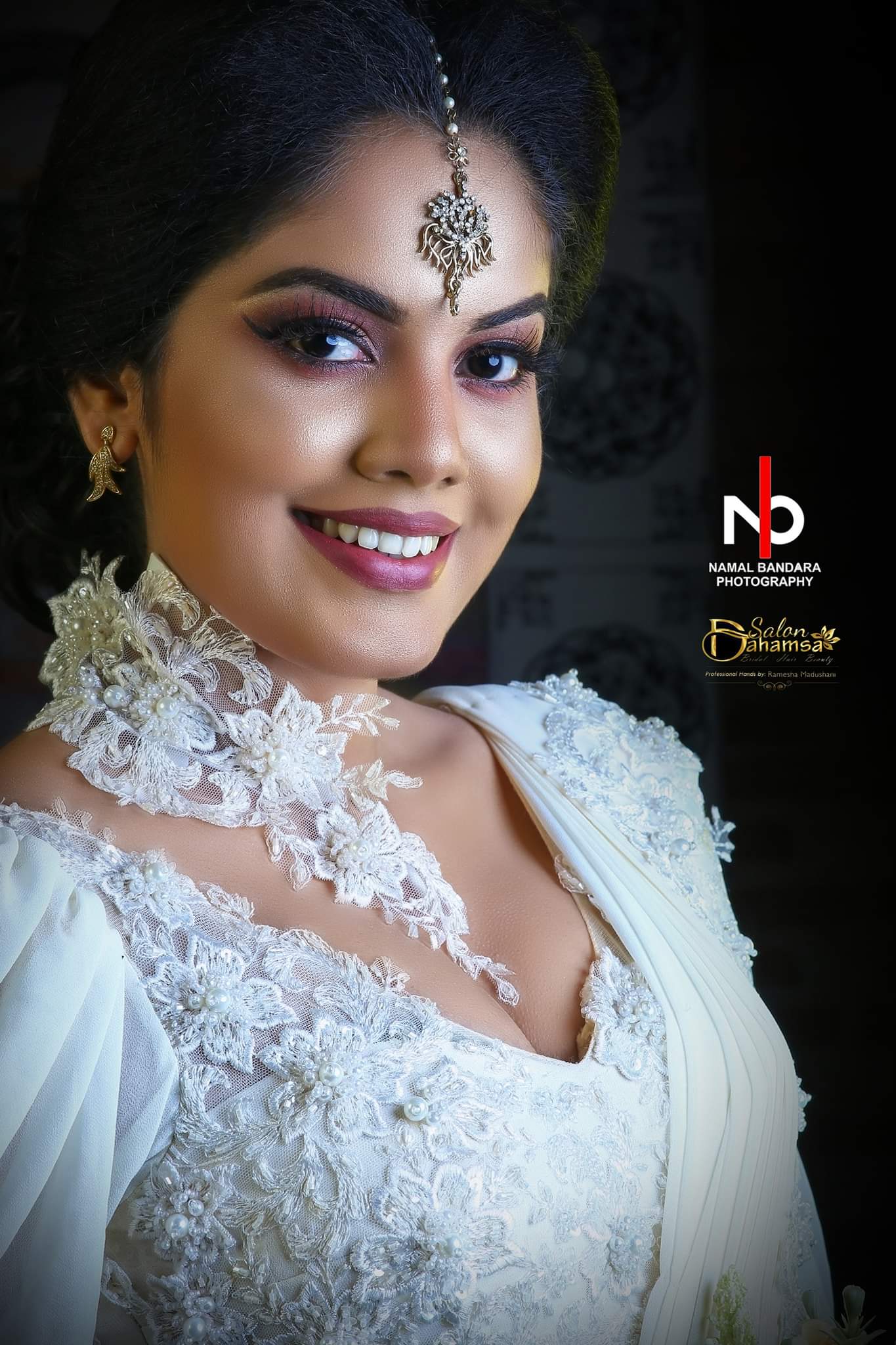 Gorgeous Lankan Model Heshani Sanjana Bridal Photoshoot in Saree