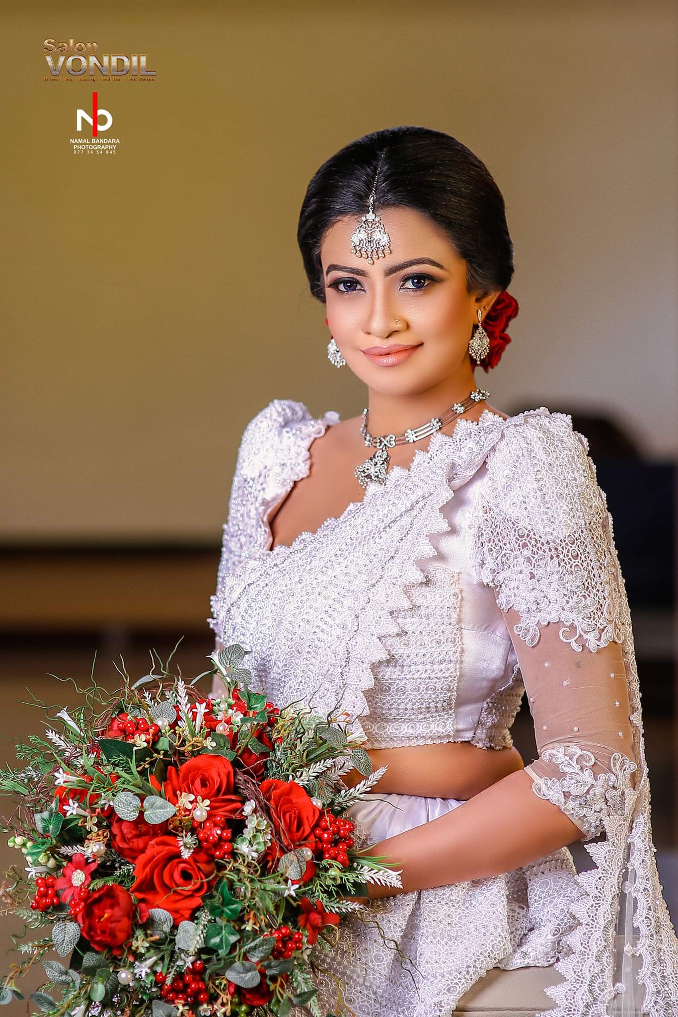 Beautiful Sri Lankan Model Himashi Tharika Dewindi Photoshoot in White