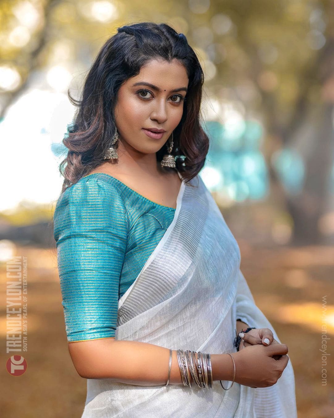 Actress Roshni Haripriyan Looks Drop Dead Gorgeous In Saree