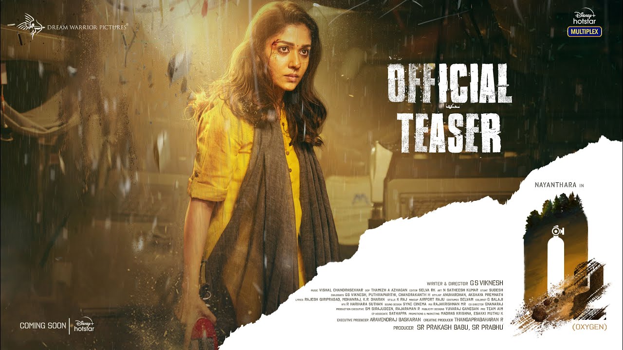 Nayanthara starrer O2 Tamil movie Official Teaser released | Trendceylon