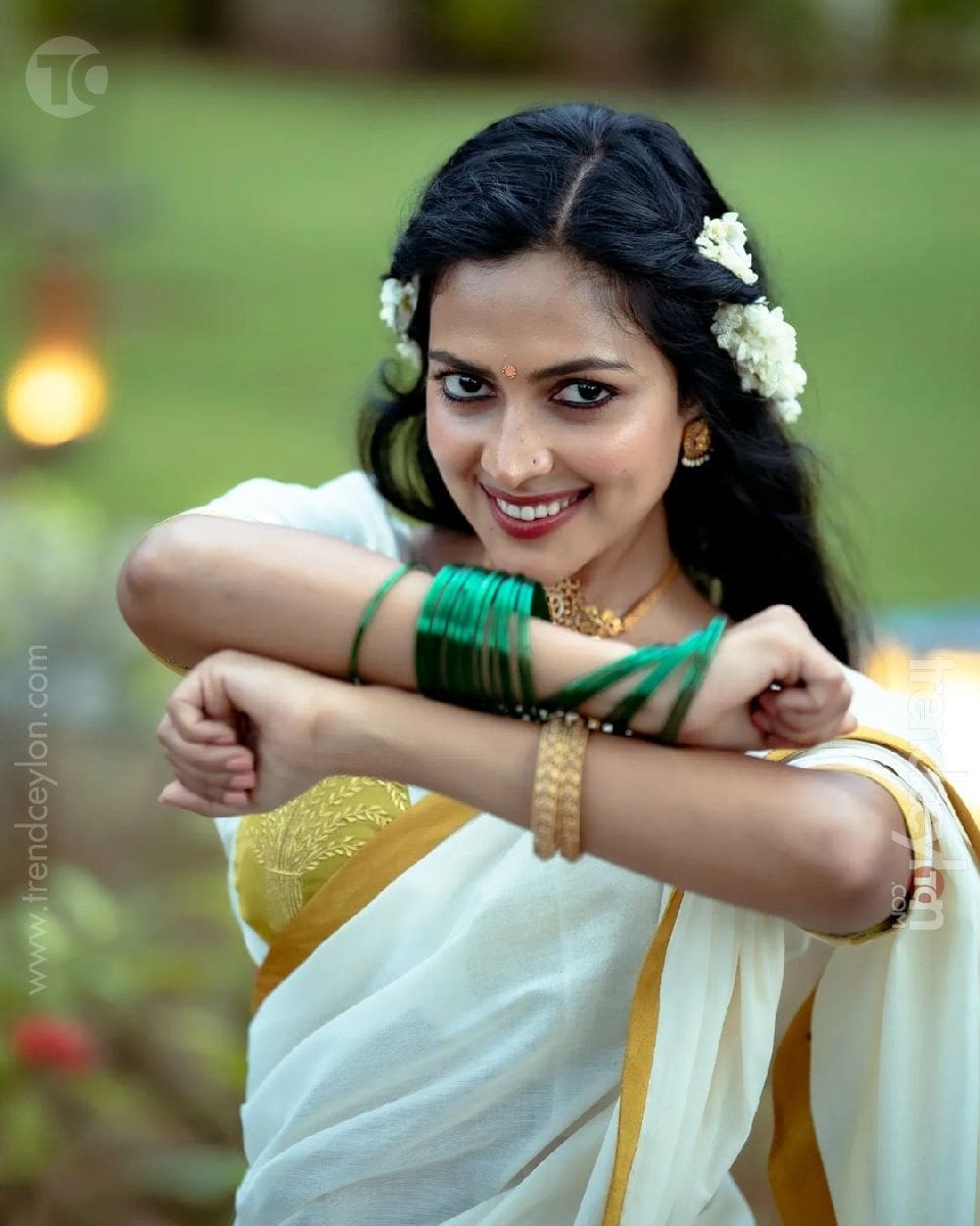 Indian Actress Amala Paul In Kerala Saree