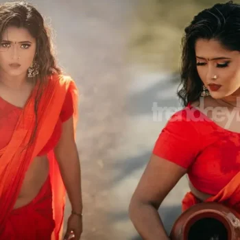 Ash Kumar hot in saree