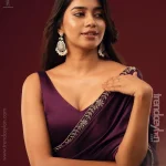Vinsu Rachel Sam Hot Stills in Saree 2209100054 34